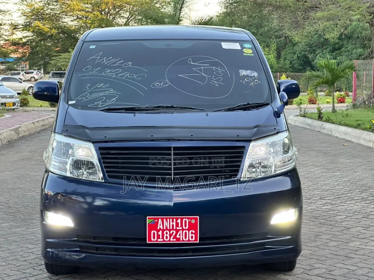 Toyota Alphard 2007 Blue