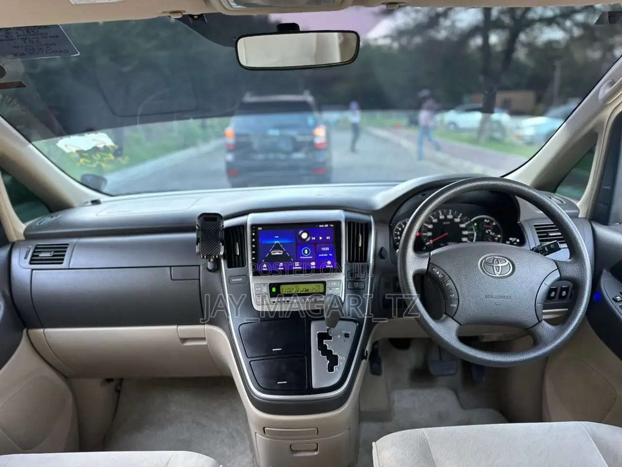 Toyota Alphard 2007 Blue