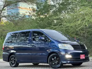 Toyota Alphard 2007 Blue