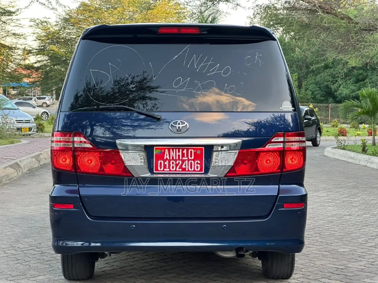 Toyota Alphard 2007 Blue