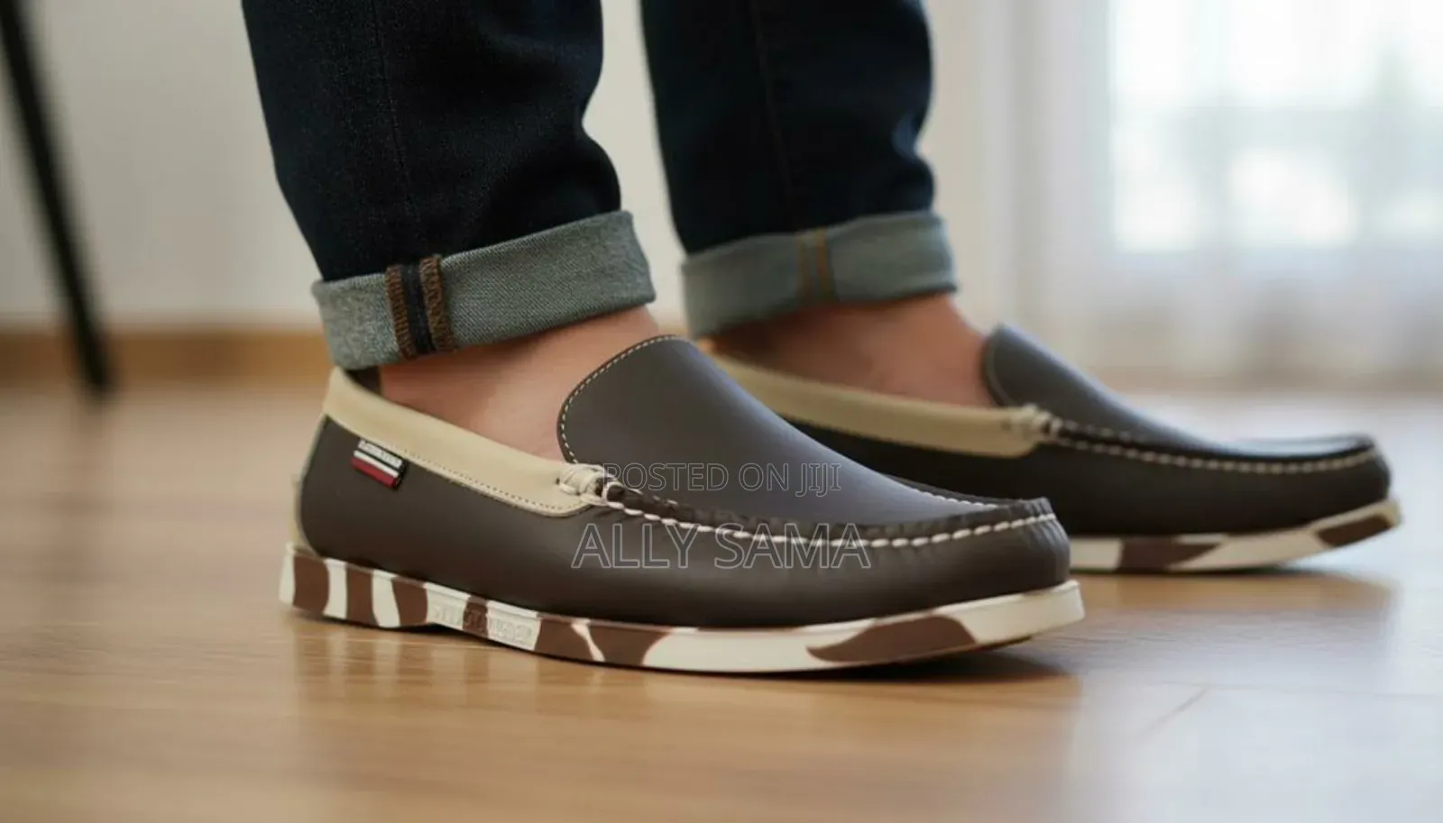 Men's Loafers Sebago Material Real Leather