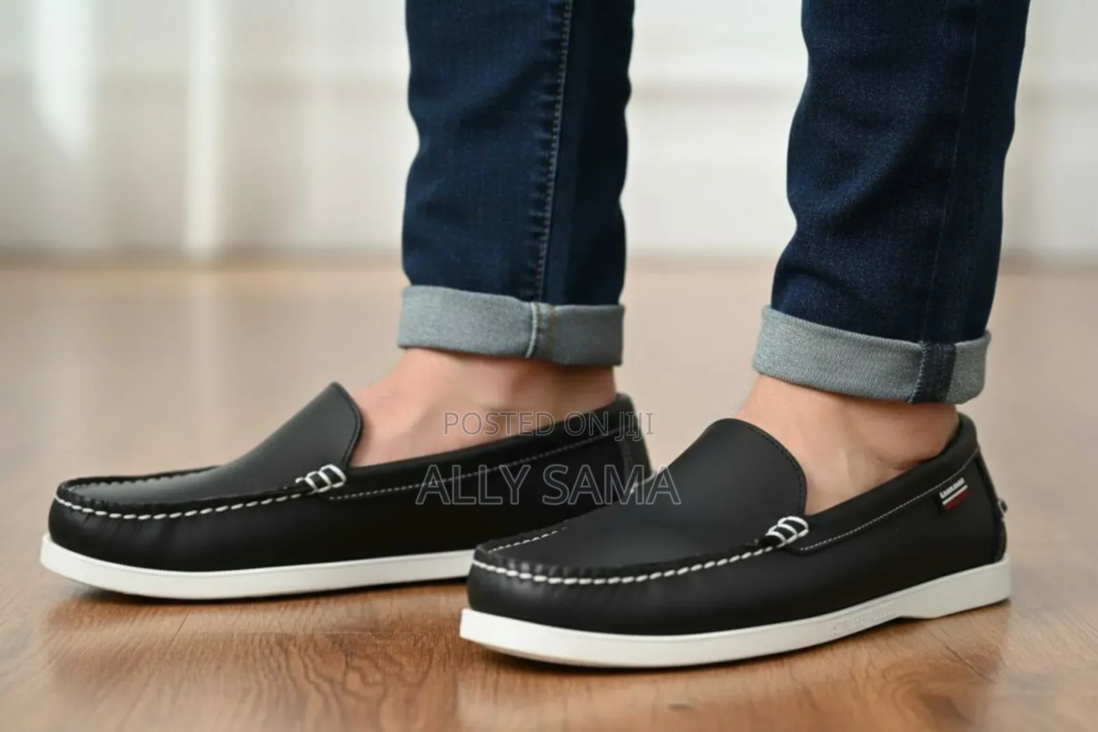 Men's Loafers Sebago Material Real Leather