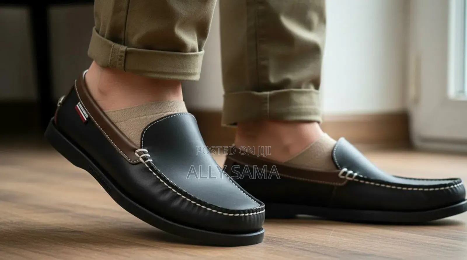 Men's Loafers Sebago Material Real Leather