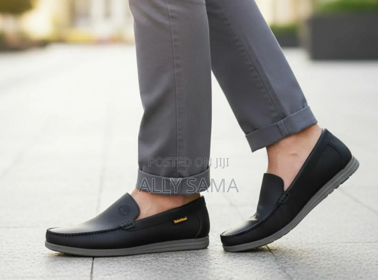 Mens Loafers Full Black Material Soft Leather
