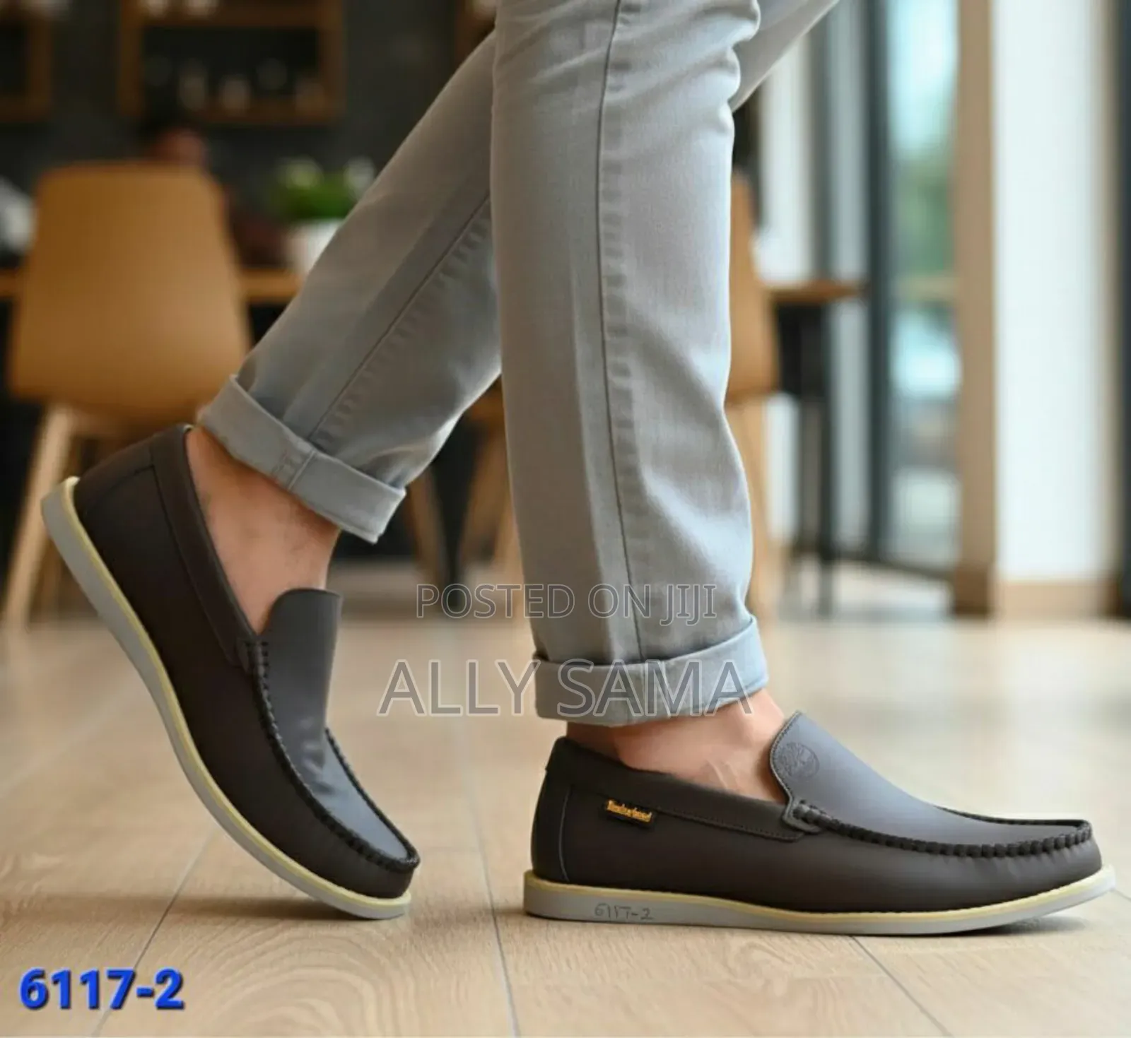Mens Loafers Full Black Material Soft Leather