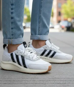 Mens Sneakers Adidas Material Canvas Leather (5colko4