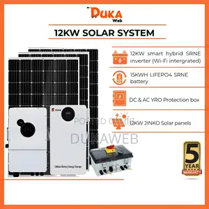 12kw Solar Power – 15kwh Battery