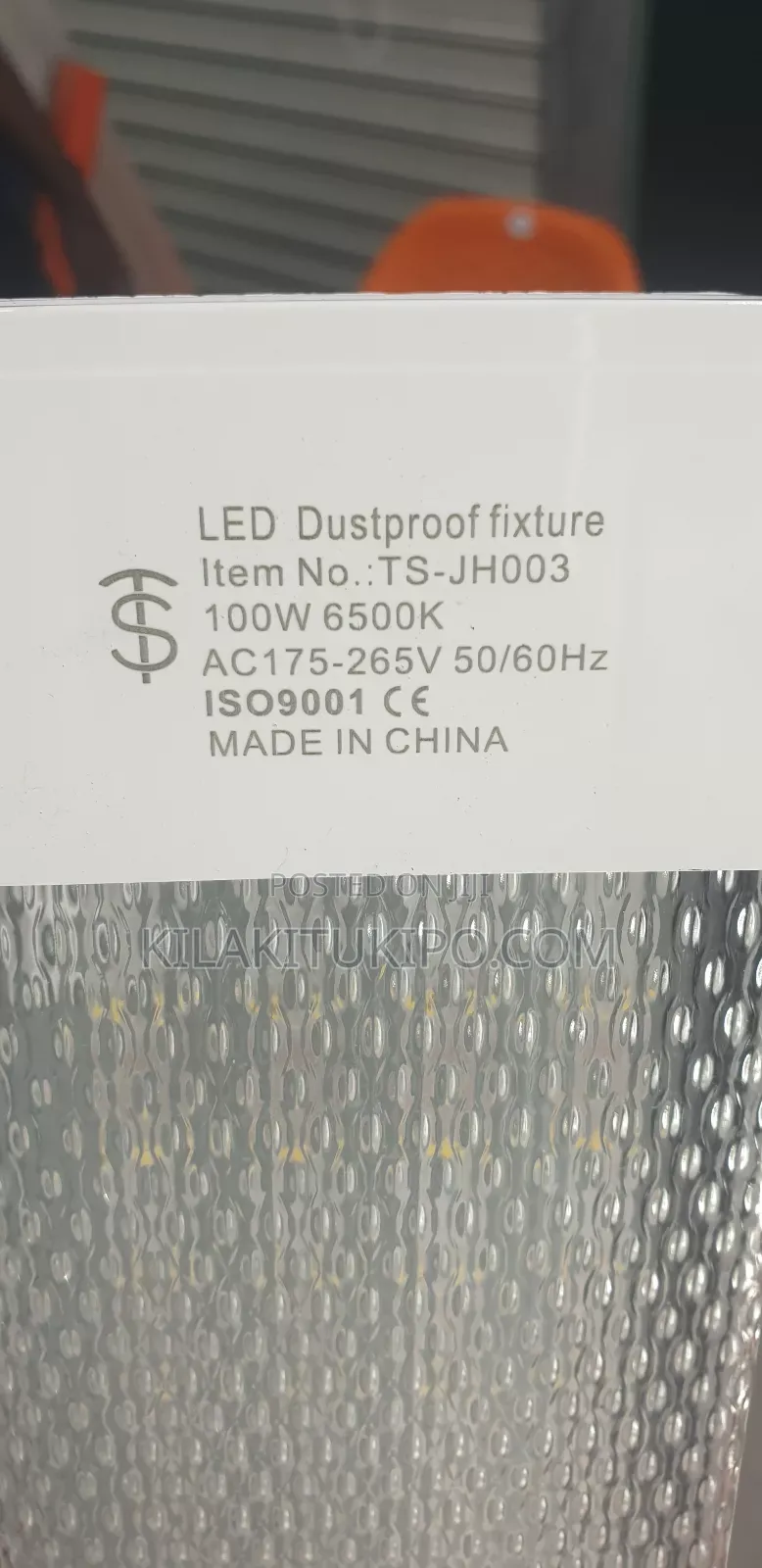 Led Dustproof Fixture Power:100w Color: