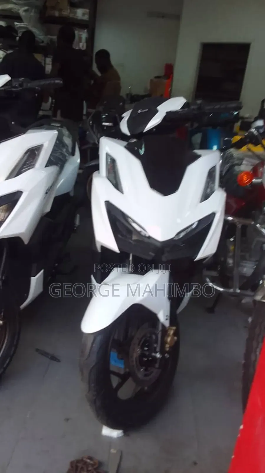 New Motorcycle 2025 White