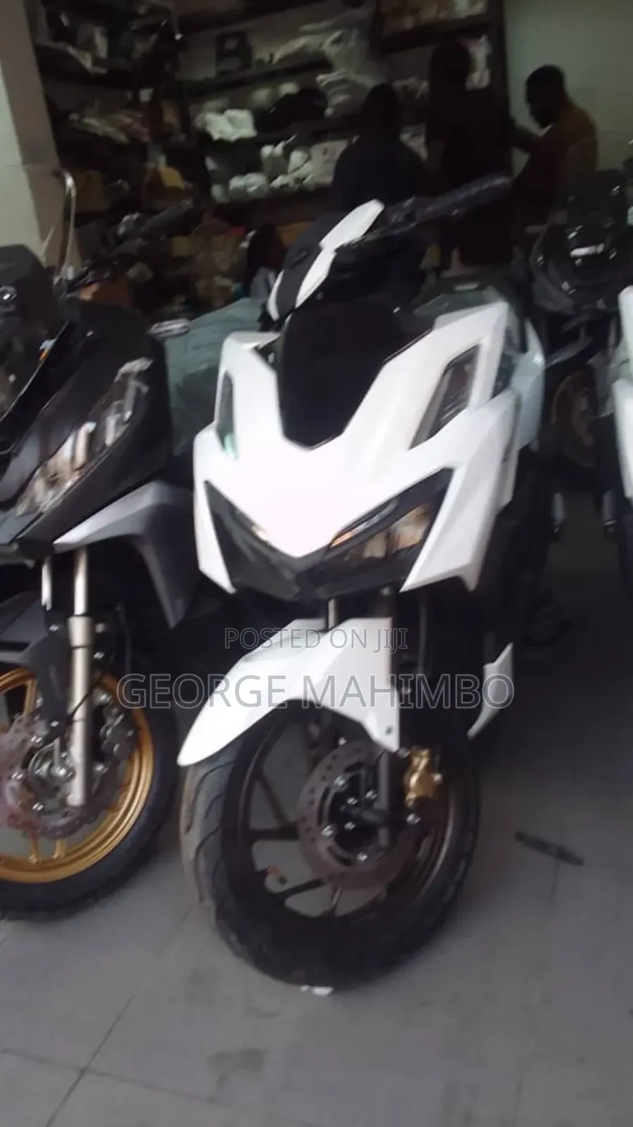 New Motorcycle 2025 White