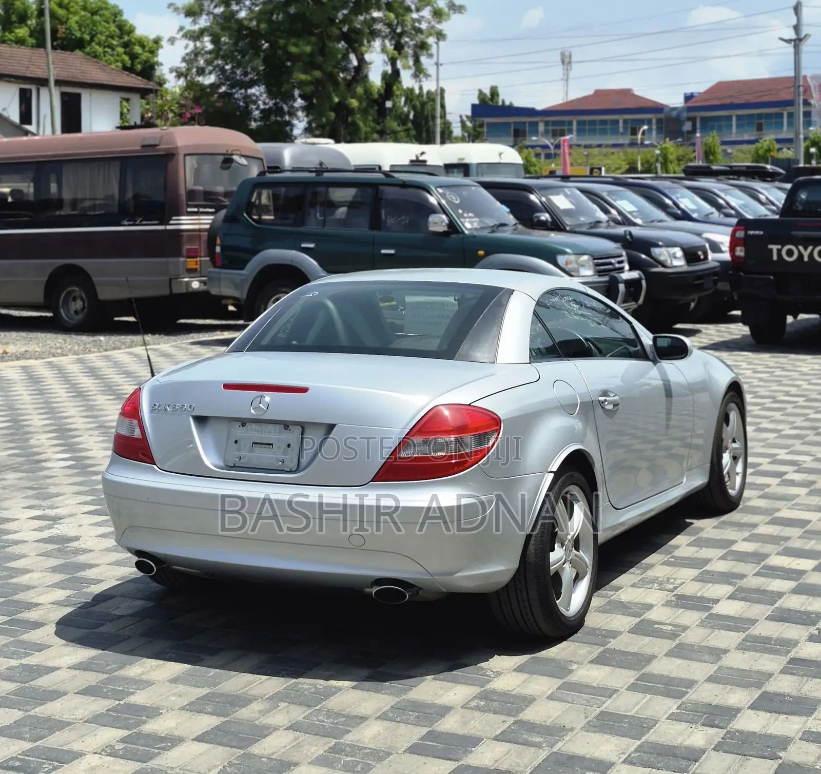 Mercedes-Benz SLK-Class 2004 Silver