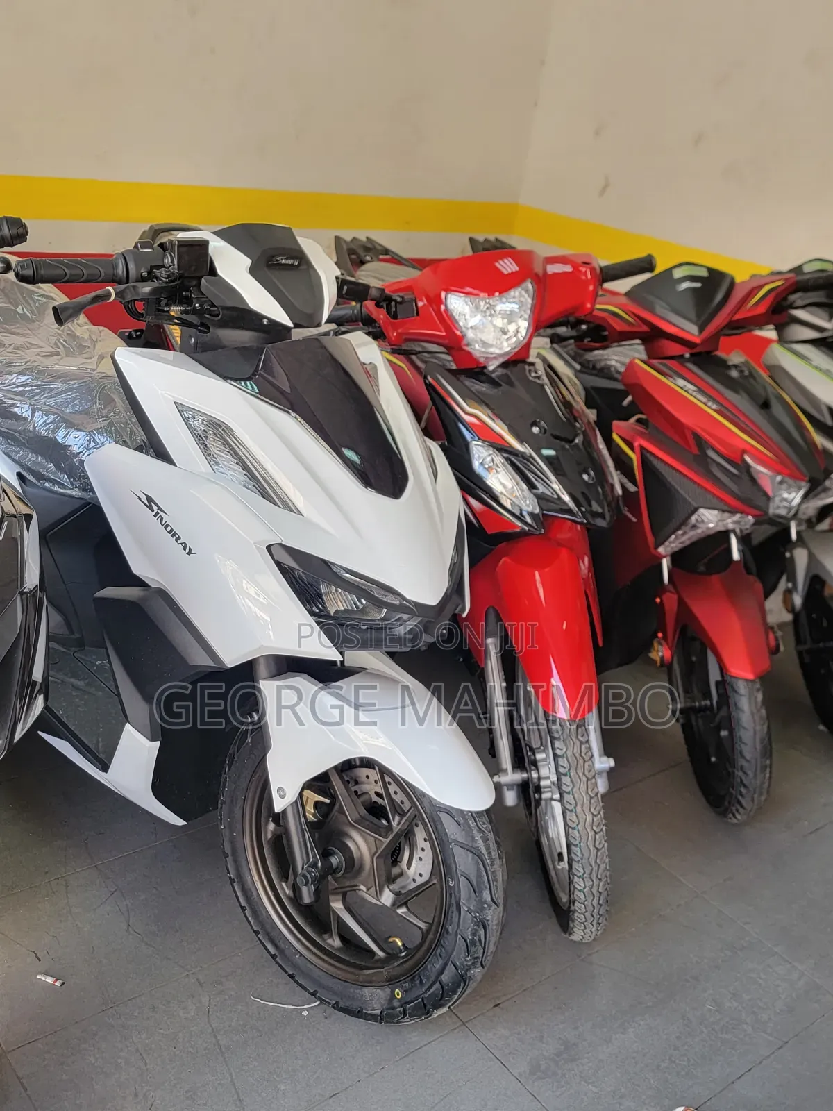 New Motorcycle 2025 White