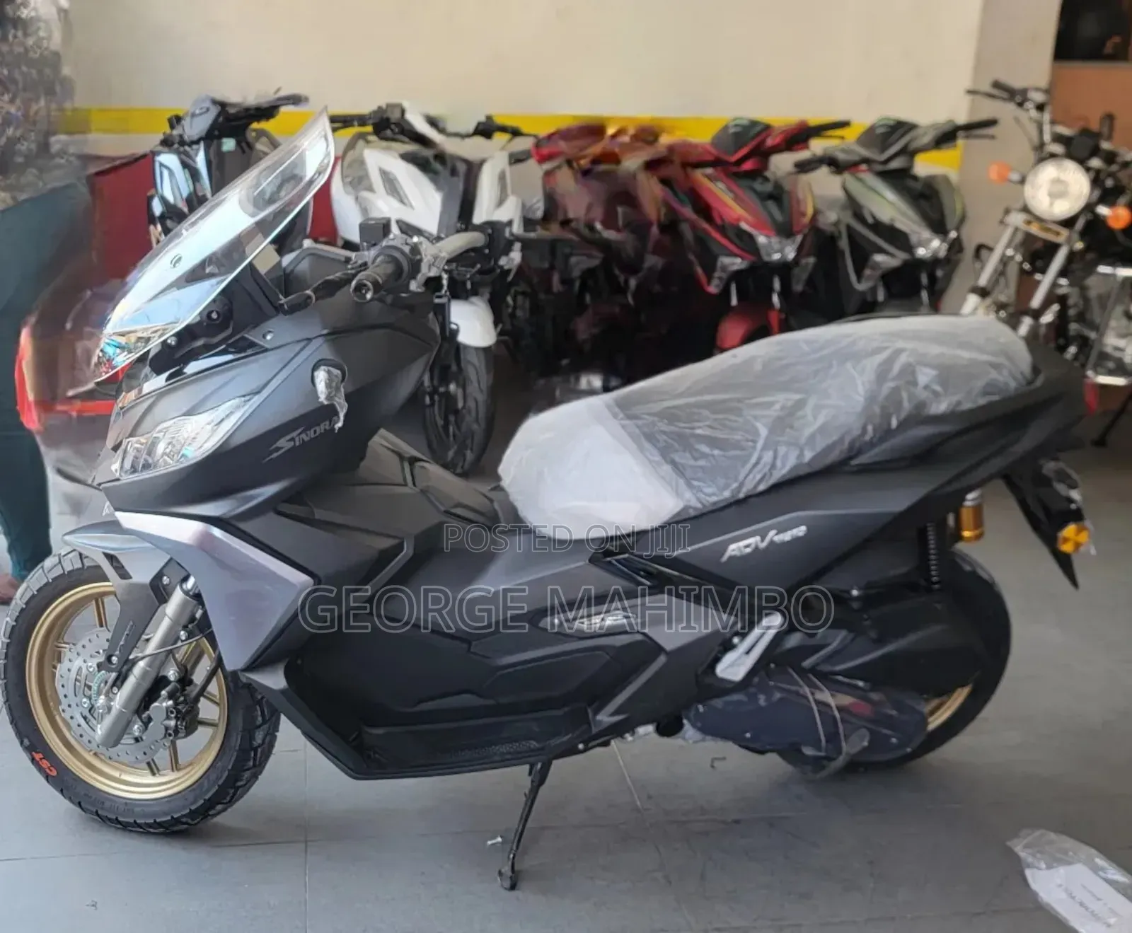 New Motorcycle 2024 Black