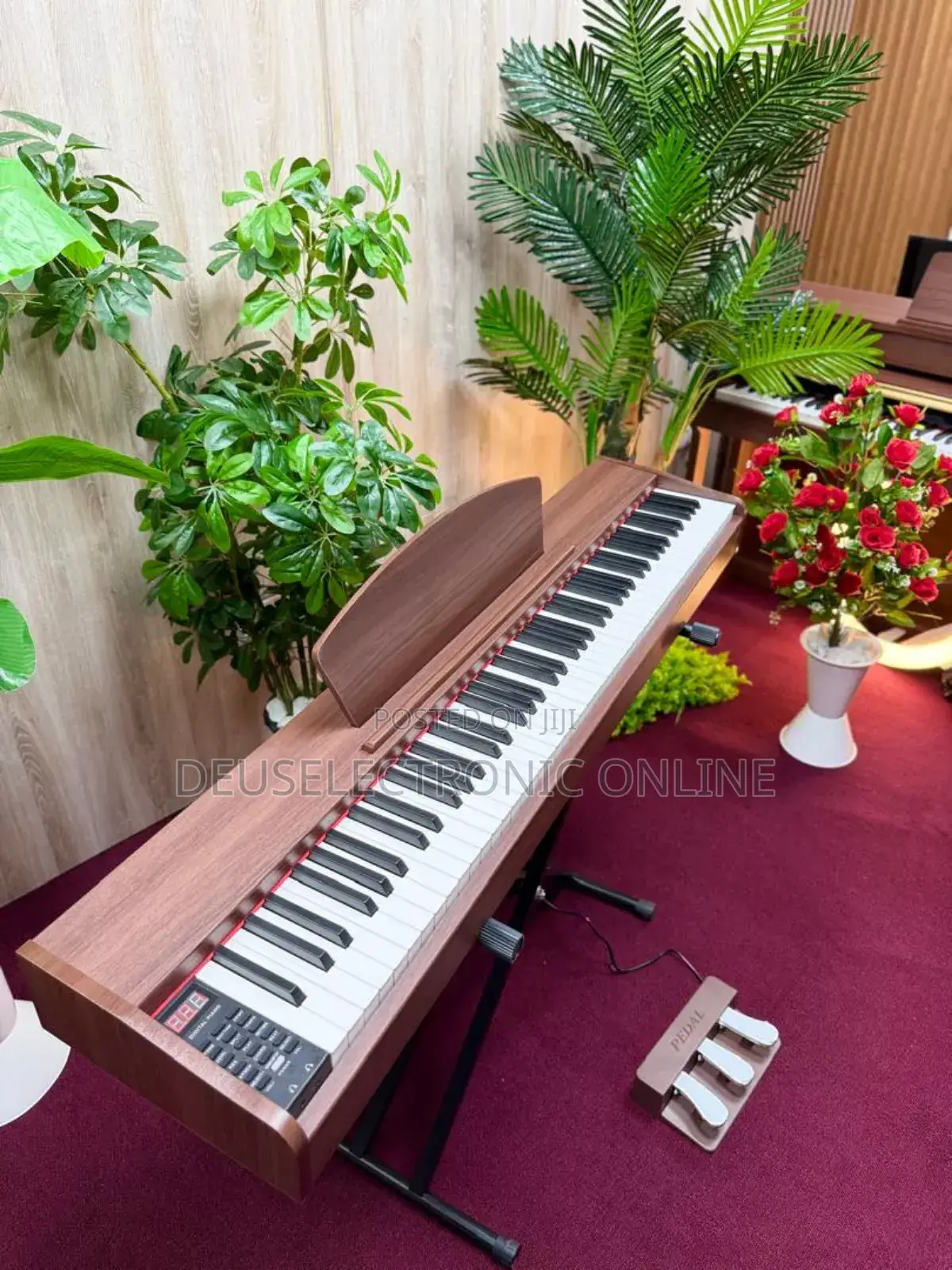 Digital Piano 3 Pedal 
88 Keys Hammer Action Heavy Weight Keys 
.