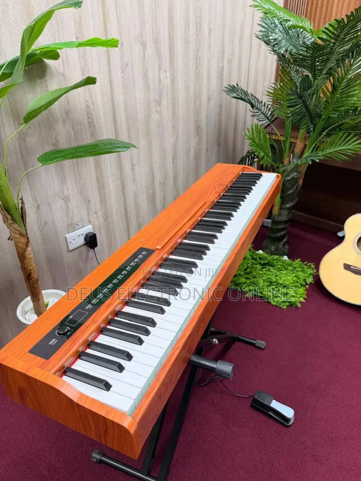 Digital Piano Single Pedal Keys 88 . With Stand