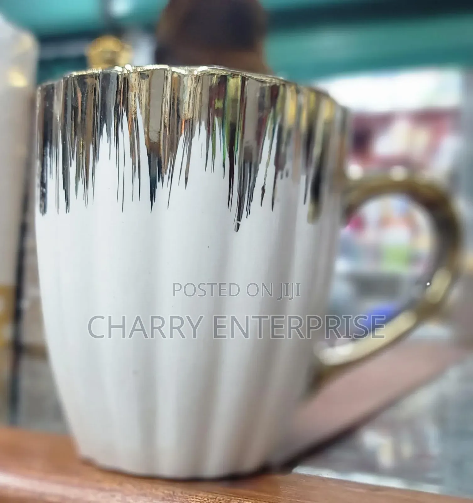 Ceramic Milk Cup or Mug. For Serving Milk, Coffee, Tea, or Gravies.