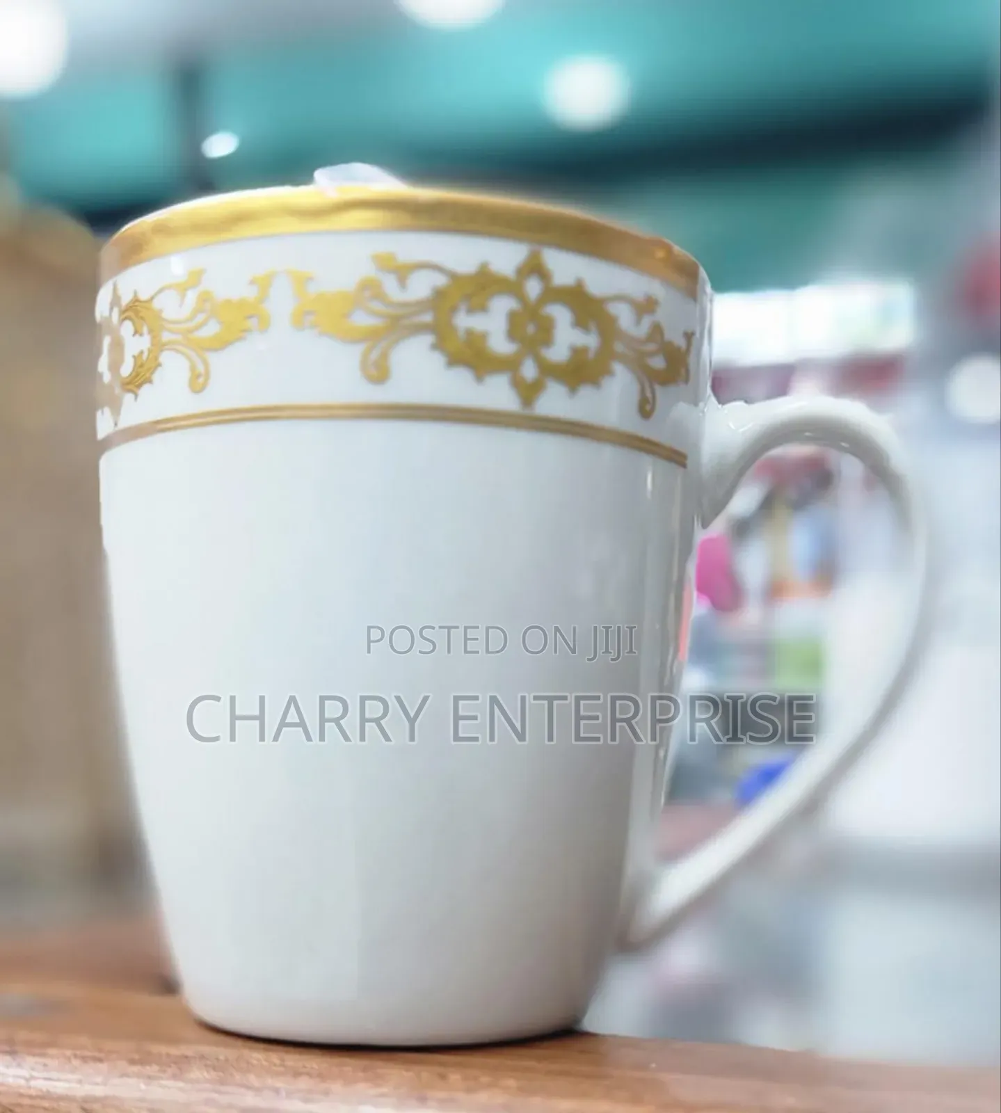 Ceramic Milk Cup or Mug. For Serving Milk, Coffee, Tea, or Gravies.