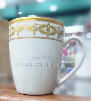 Ceramic Milk Cup or Mug. For Serving Milk, Coffee, Tea, or Gravies.
