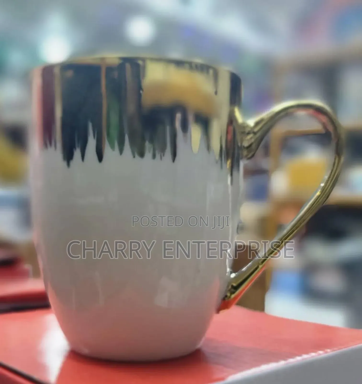 Ceramic Milk Cup or Mug. For Serving Milk, Coffee, Tea, or Gravies.
