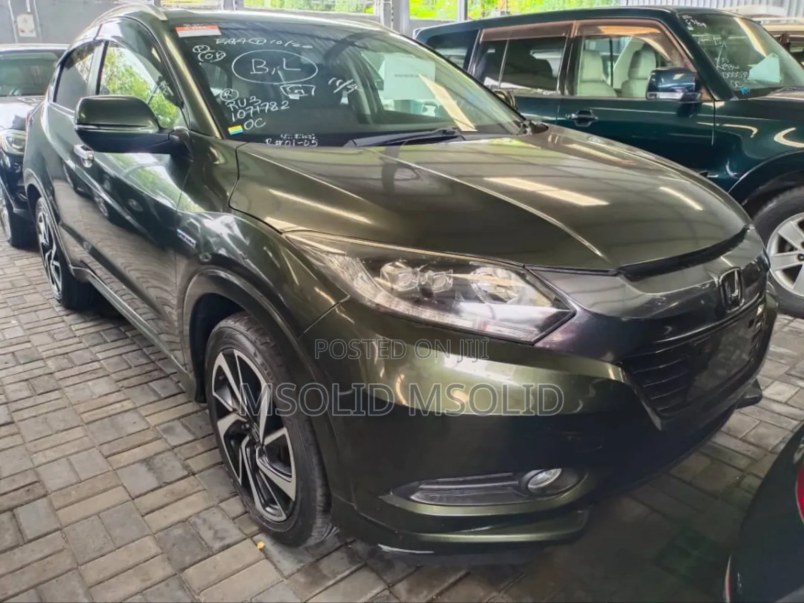 Honda Vezel 2015 Green