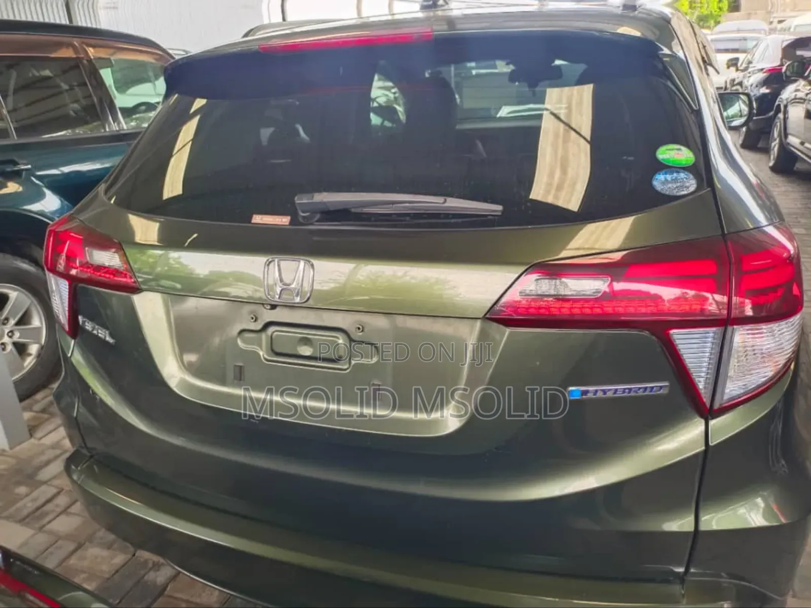 Honda Vezel 2015 Green