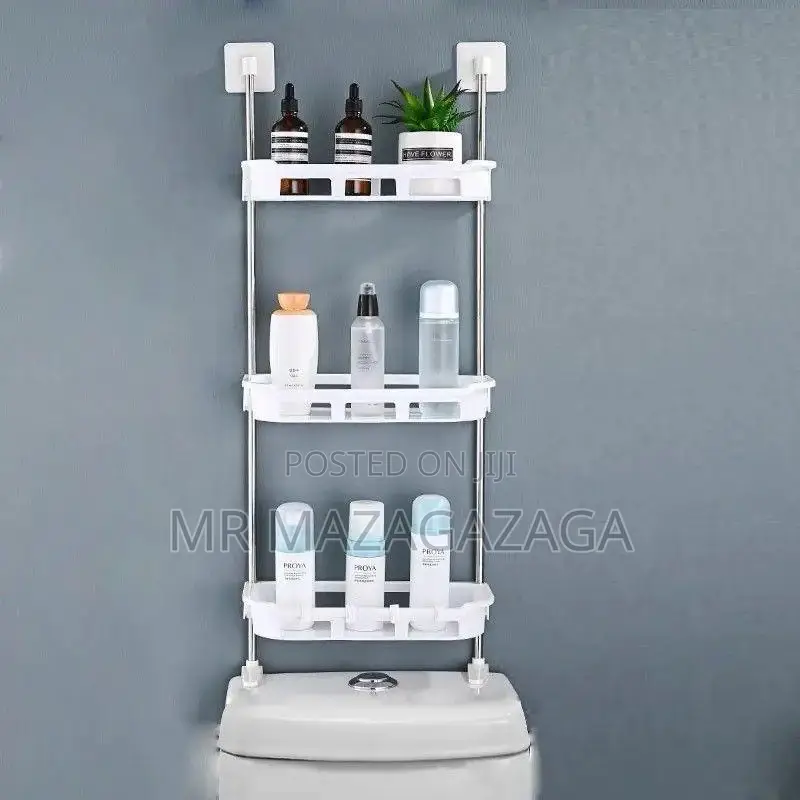 Tier Storage Rack Toilet