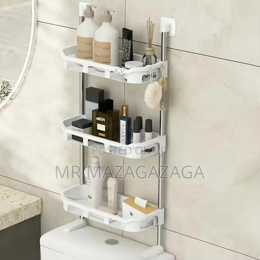 Tier Storage Rack Toilet