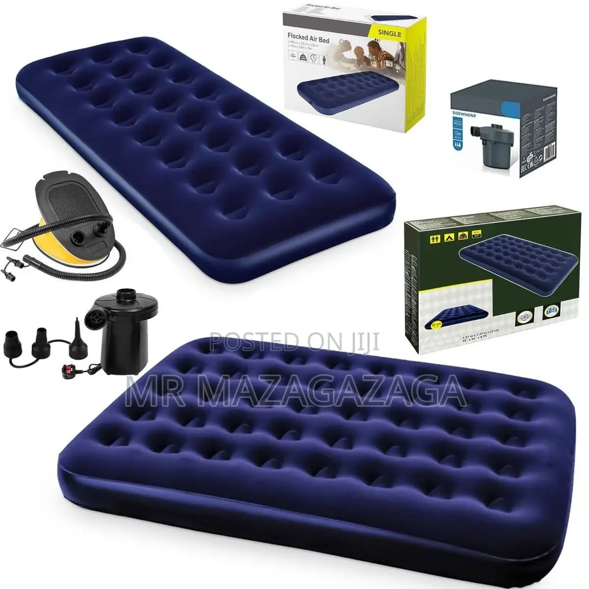 Inflatable Air Mattress 6x6