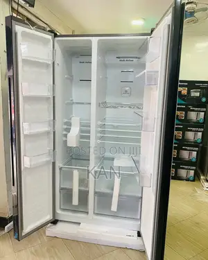 Hisense Fridge Blue and White 508l