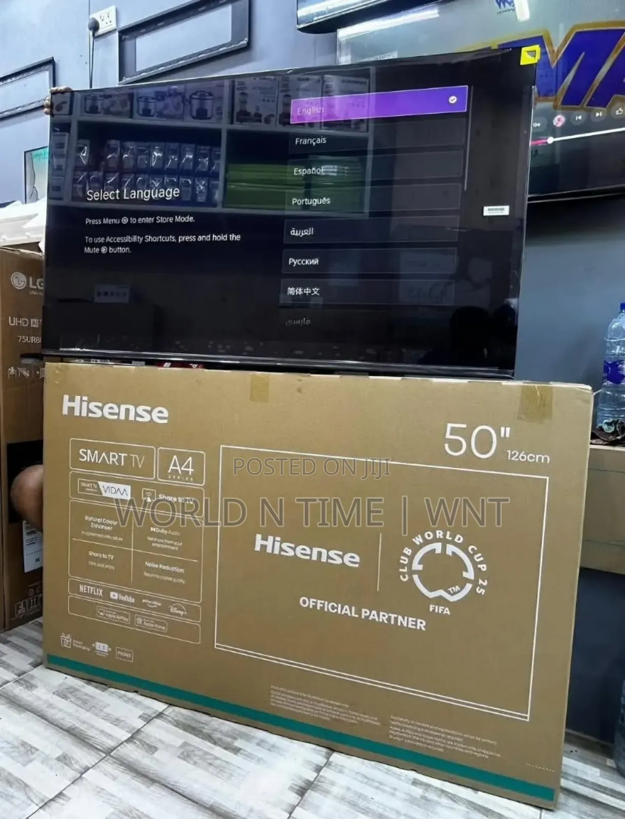 Hisense 50" Full Hd Vidaa Smart Tv 50a4q