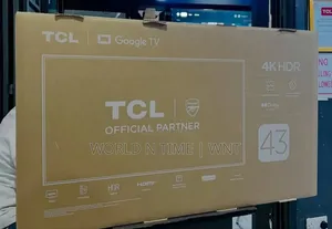 TCL 43v6c-Uk 43" Ultra Hd, HDR Tv, Smart Tv Powered by Google