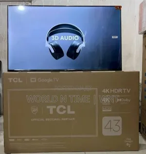 TCL 43v6c-Uk 43" Ultra Hd, HDR Tv, Smart Tv Powered by Google