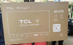 TCL 50v6c-Uk 50" Ultra Hd, HDR Tv, Smart Google Tv