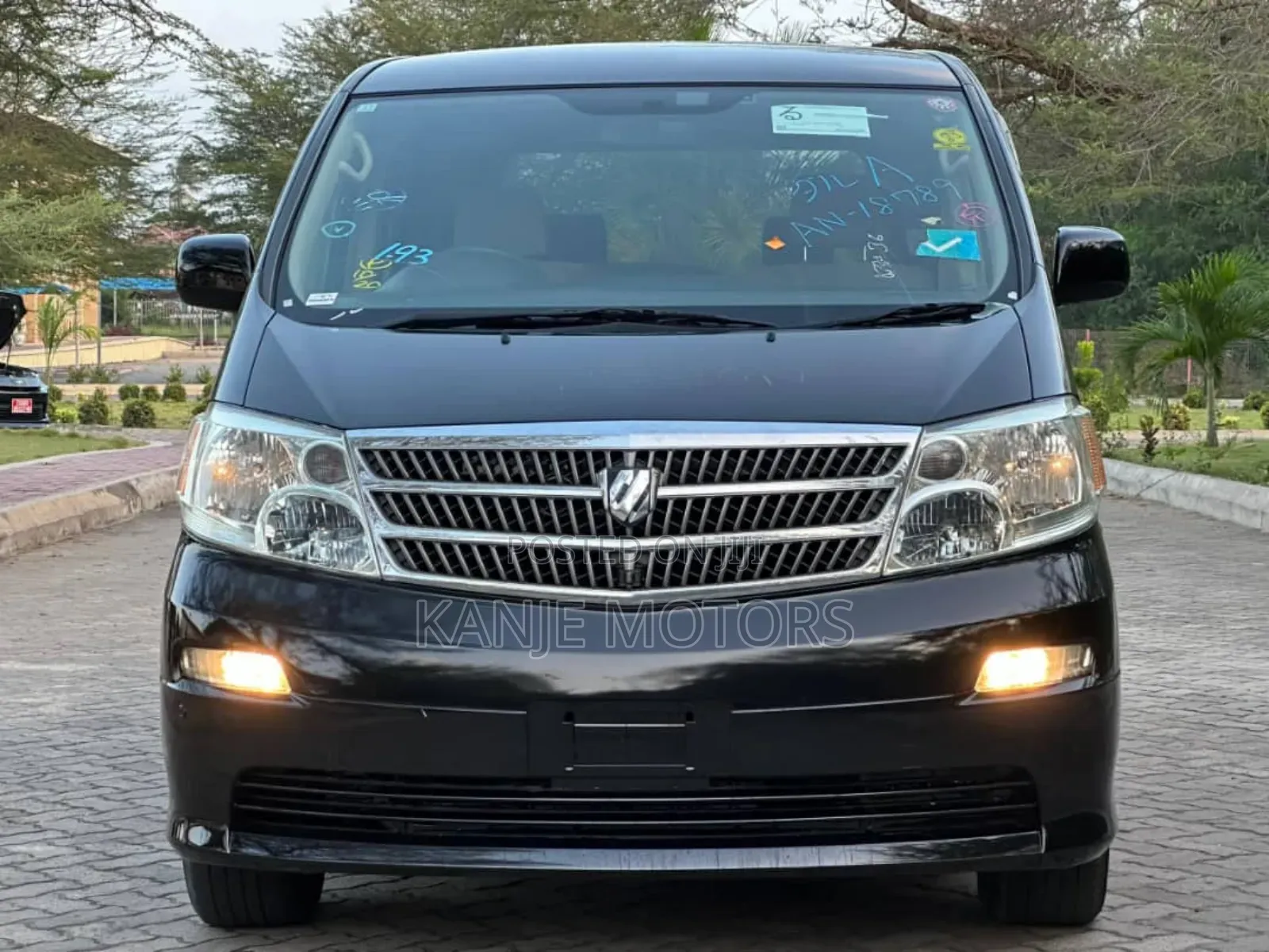 Toyota Alphard 2007 Black