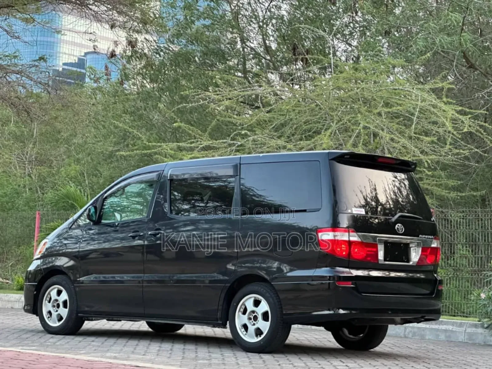 Toyota Alphard 2007 Black