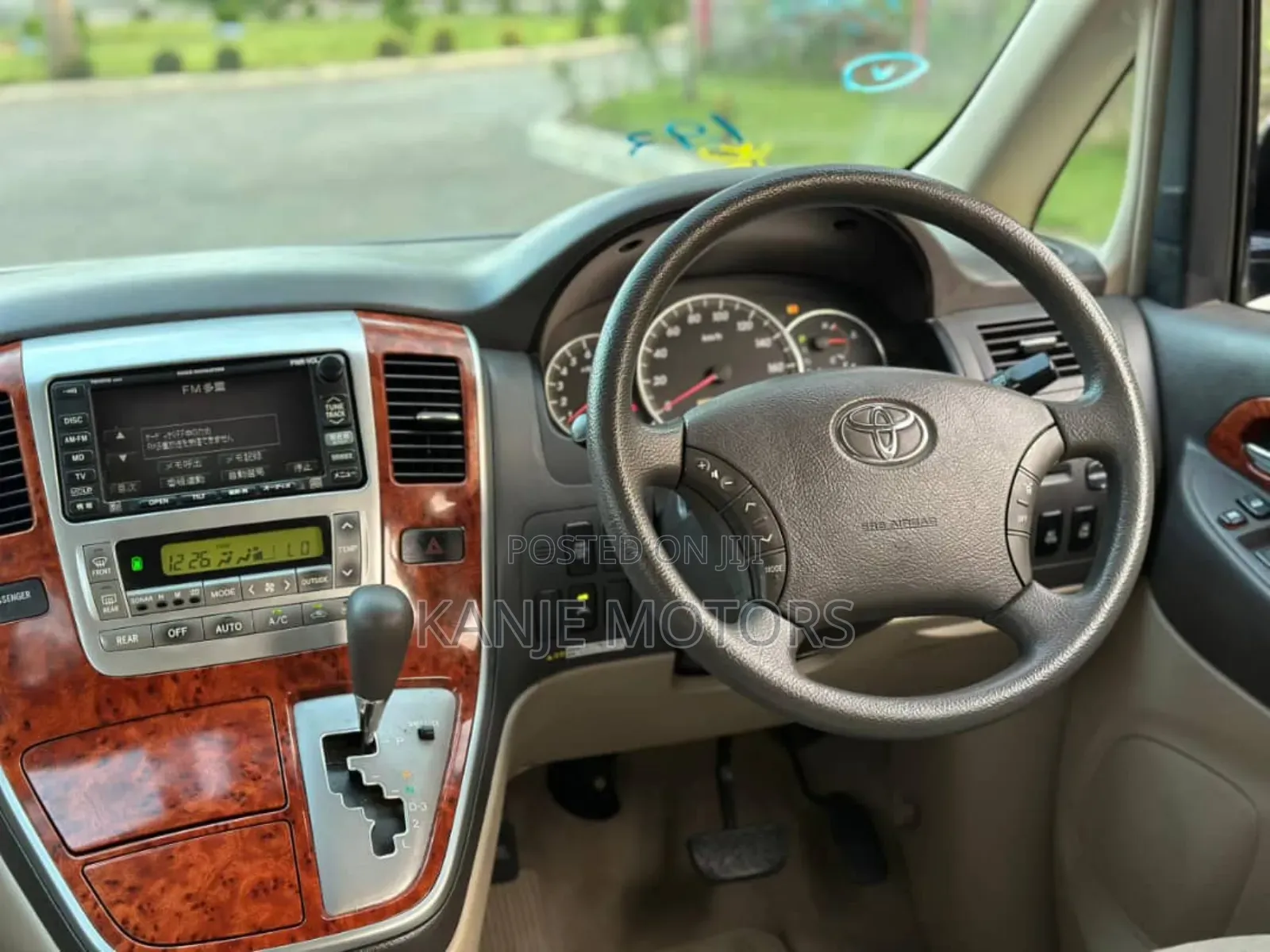 Toyota Alphard 2007 Black