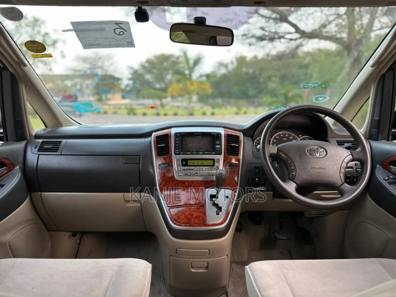 Toyota Alphard 2007 Black