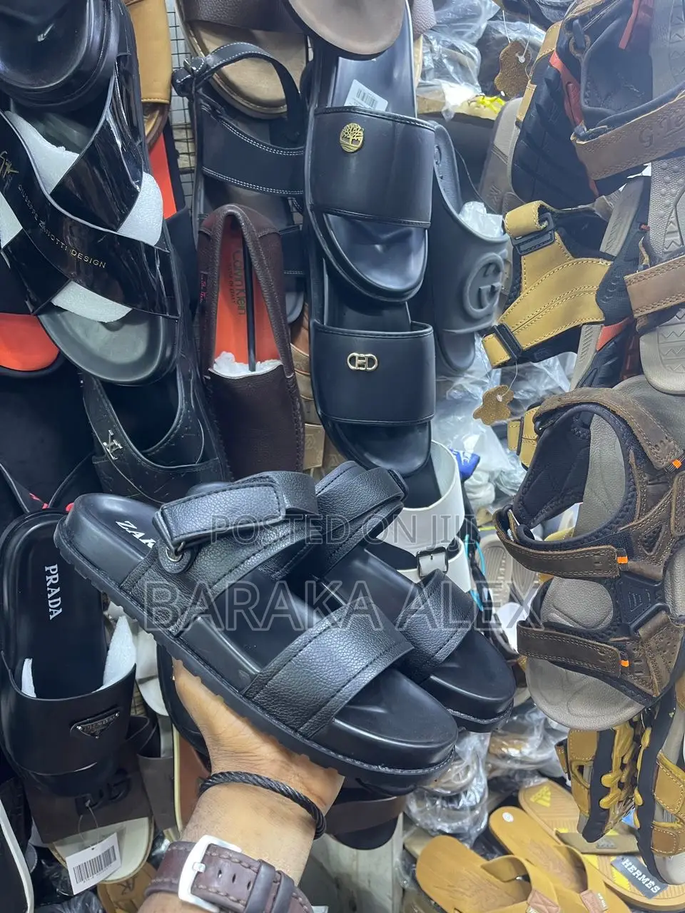 Sandals Leather Brand New
