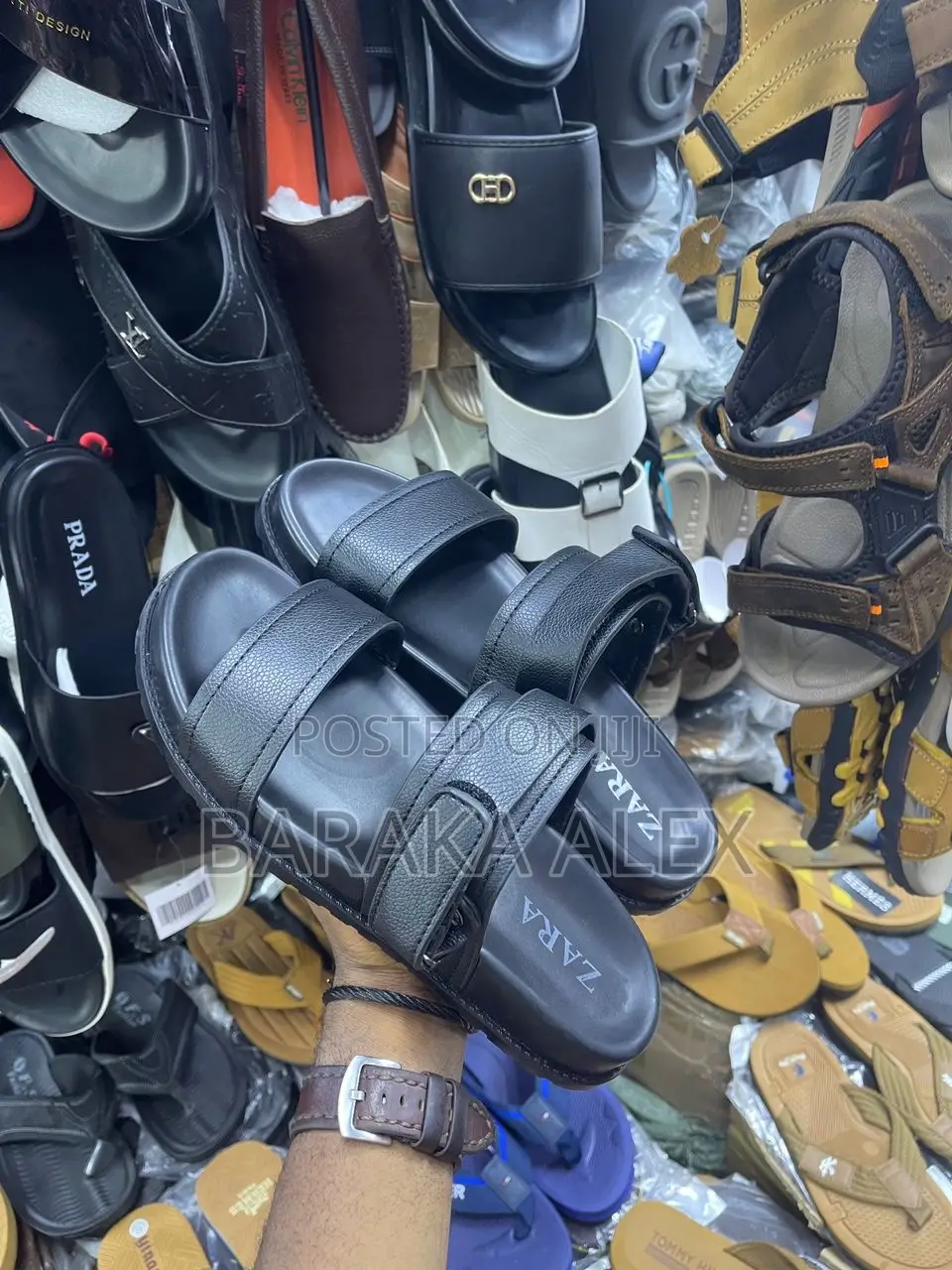 Sandals Leather Brand New