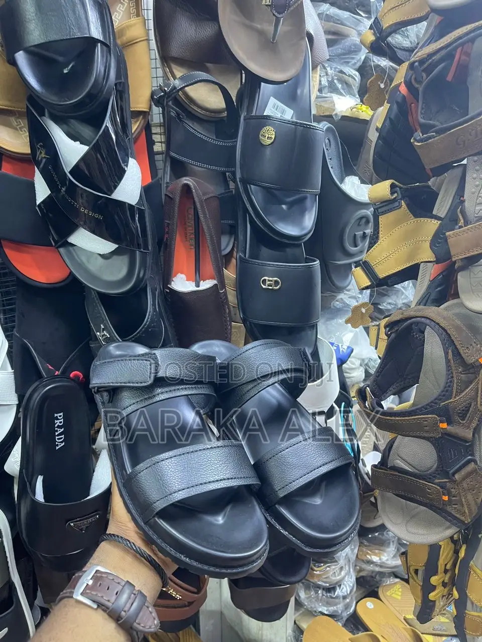 Sandals Leather Brand New
