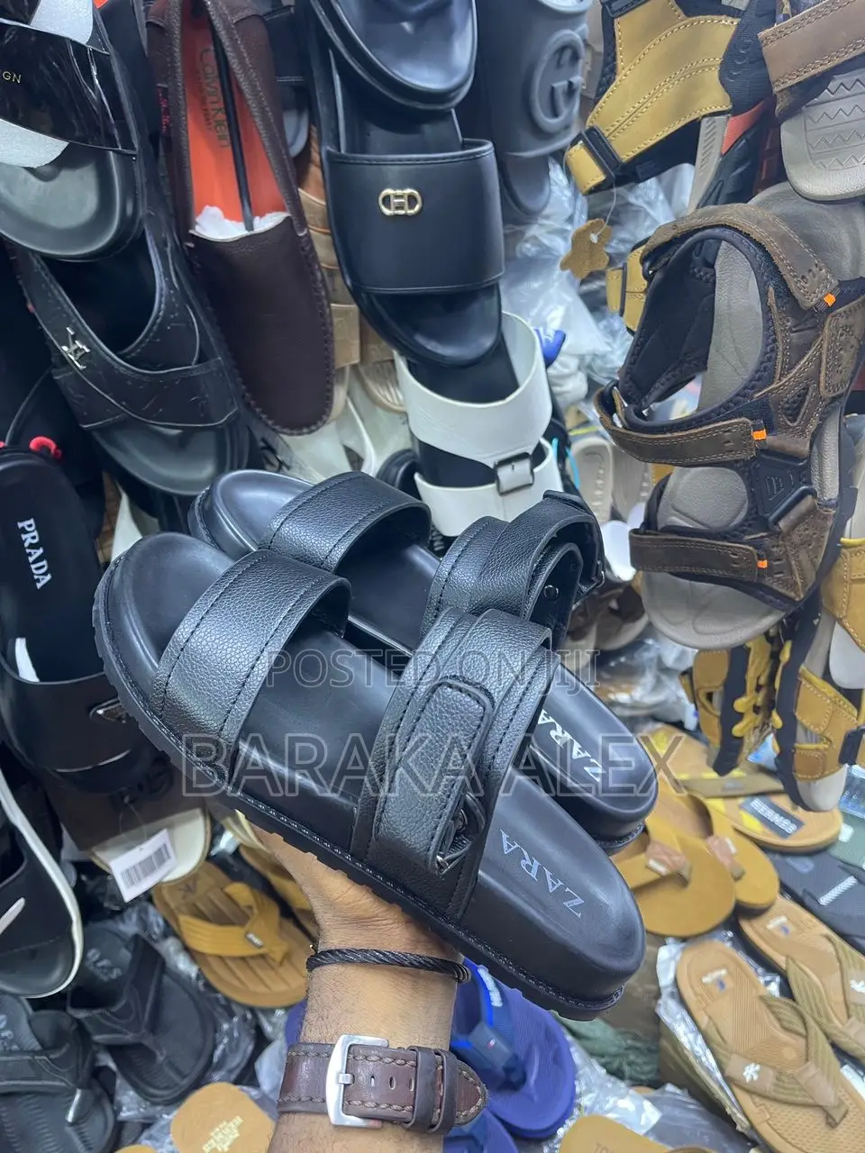 Sandals Leather Brand New