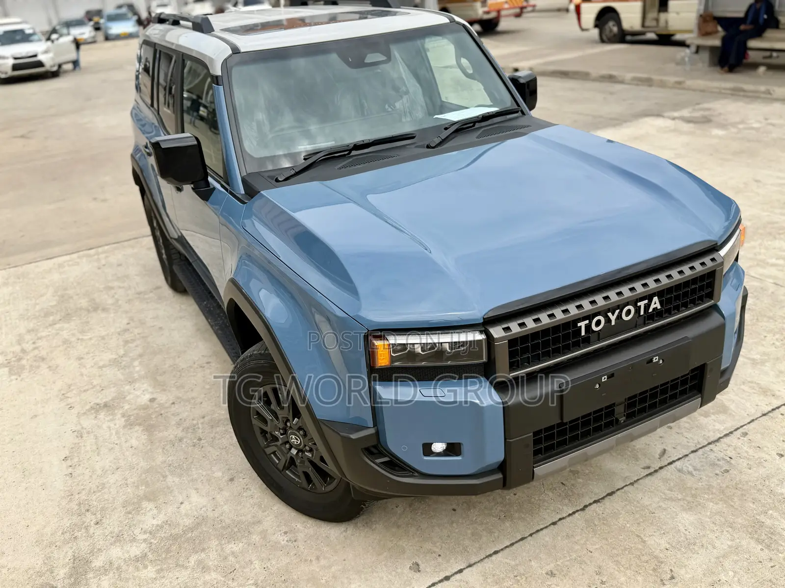 New Toyota Land Cruiser LC250 2025 Blue