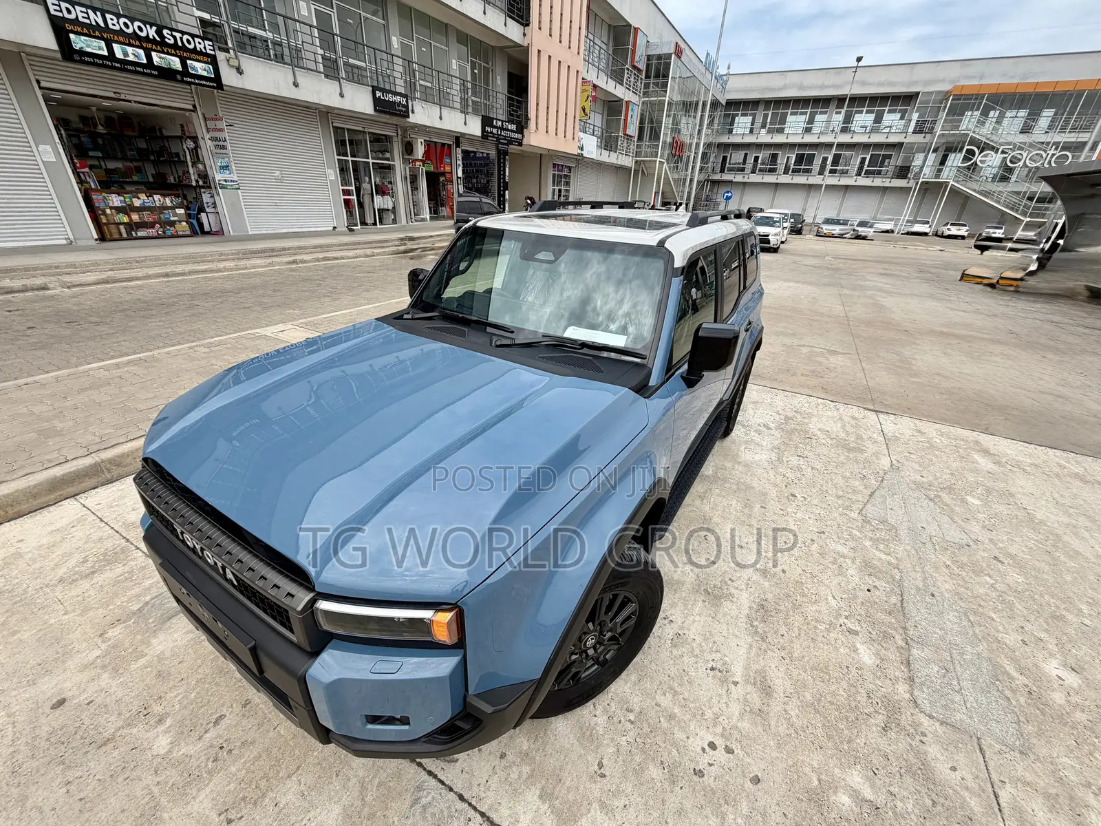 New Toyota Land Cruiser LC250 2025 Blue