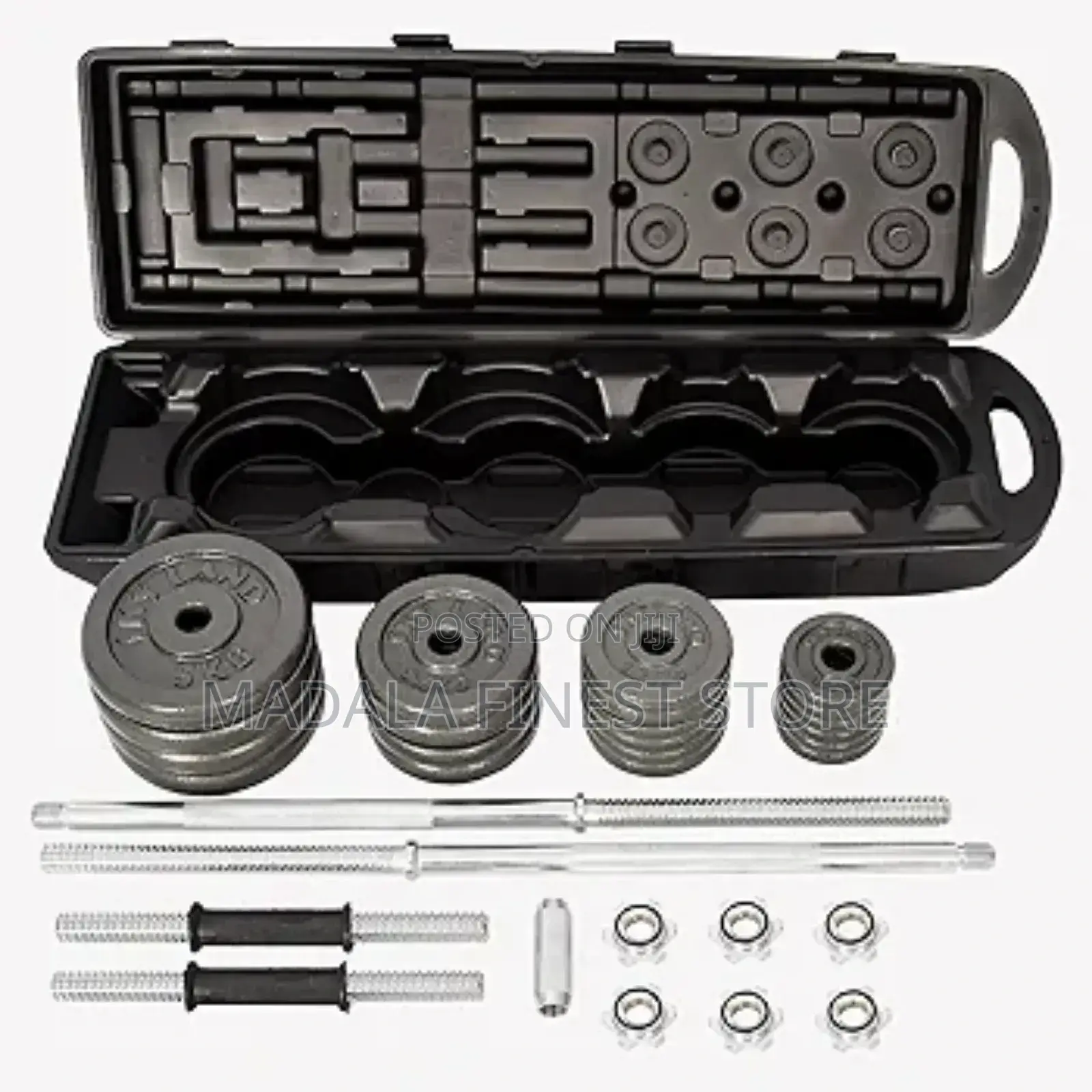 50kg Chrome Dumbbell Set