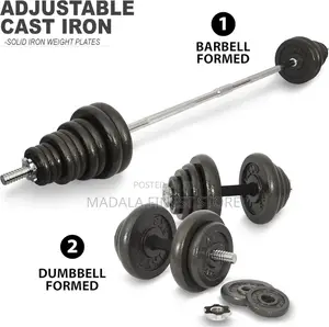 50kg Chrome Dumbbell Set