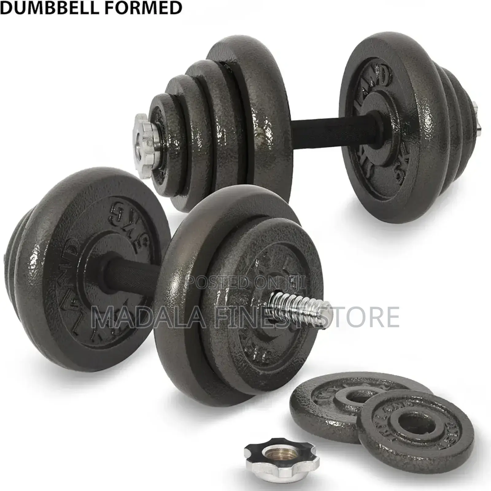 50kg Chrome Dumbbell Set