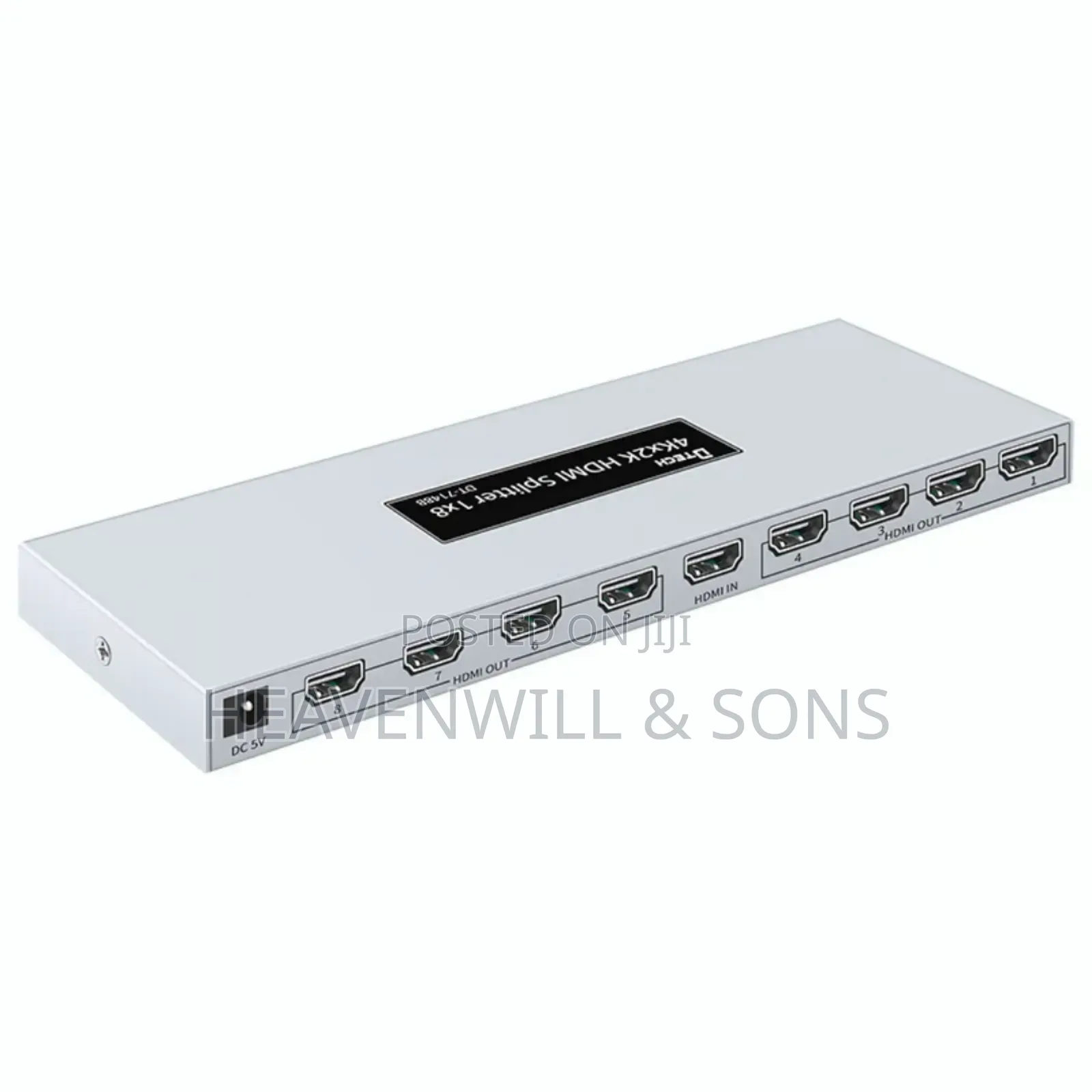 Hdmi Splitter 1 in 8 Out