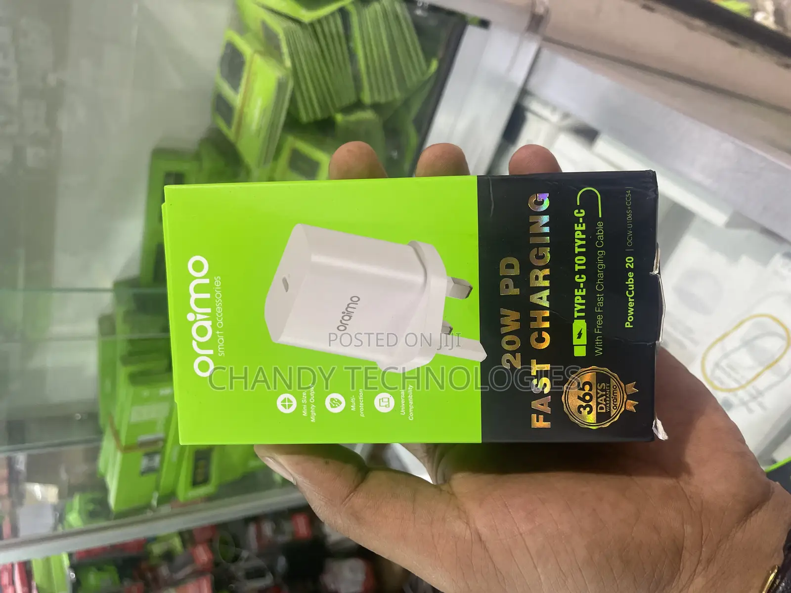 Oraimo 20w Fast Charging With Pd 3.0 Support