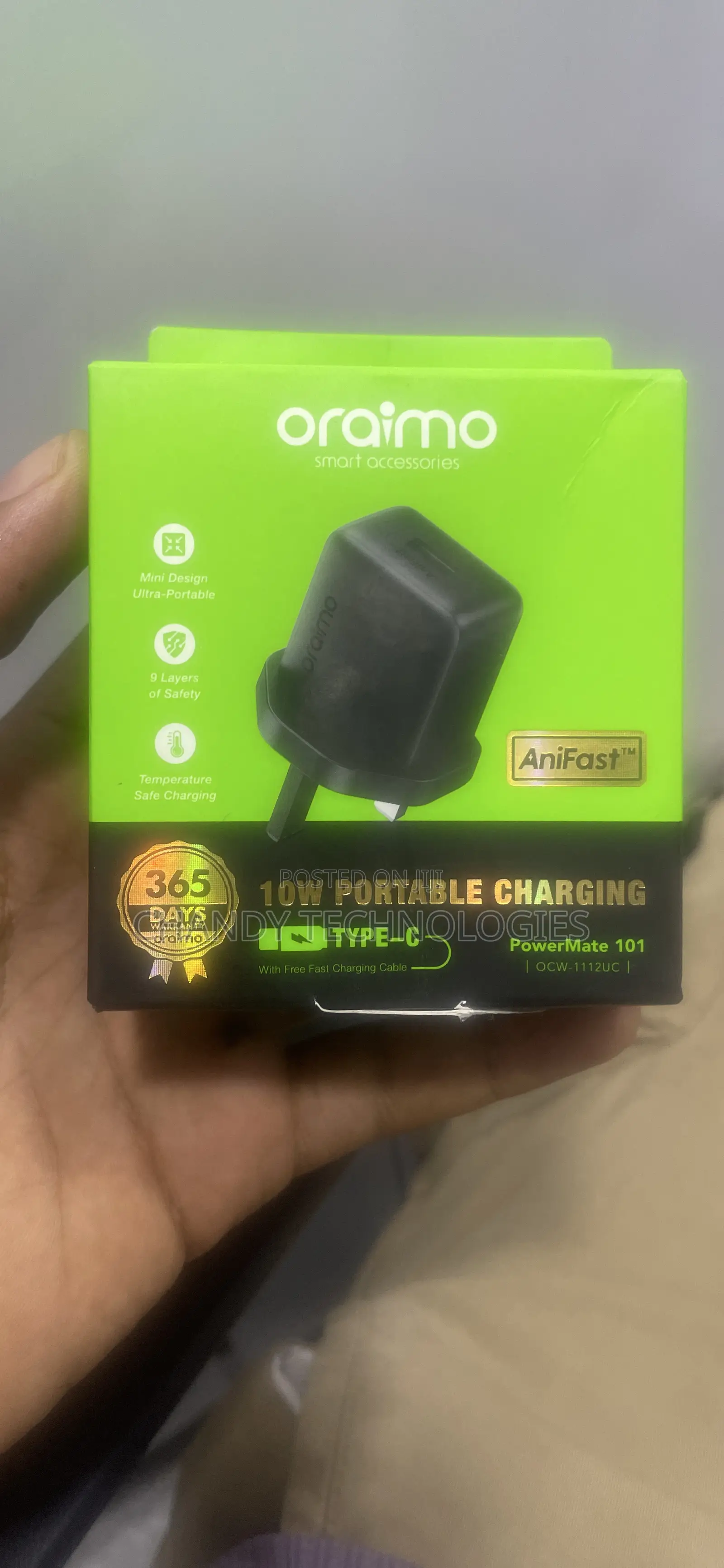 Oraimo 10w Portable Charger