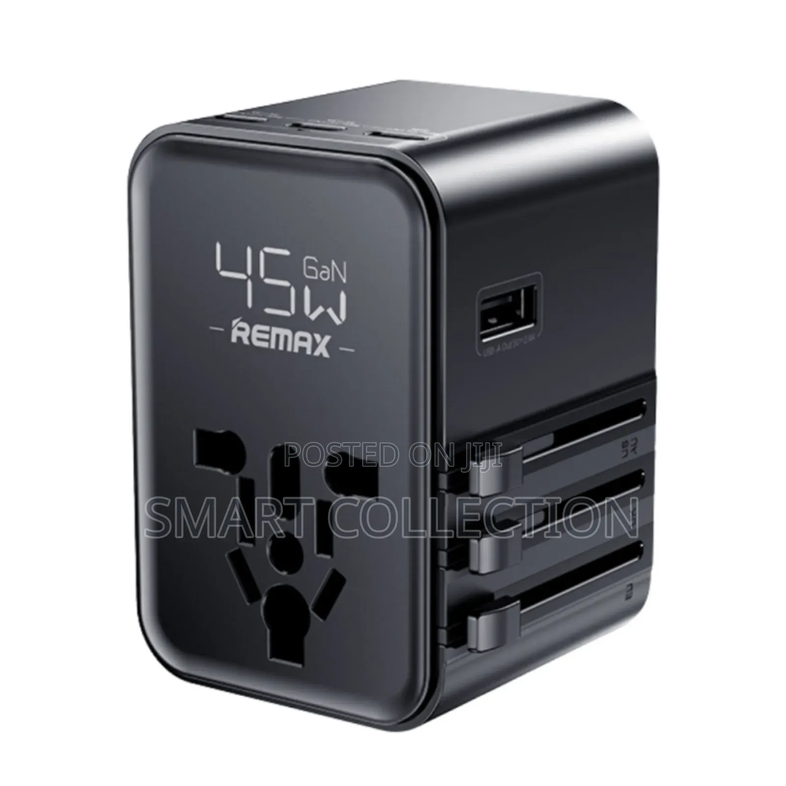 Remax 45w Multifunctional Gan Travel Charger Eu+Uk+Us/Au